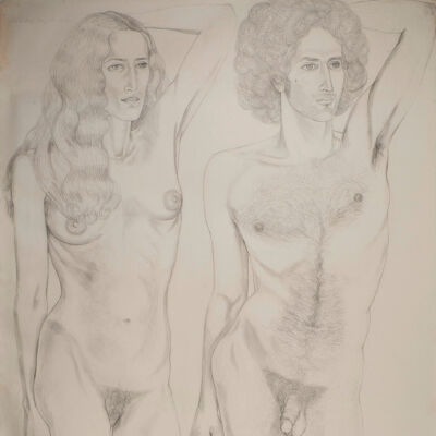 Study for Lilith: Susan Kaprov and Paul Rosano