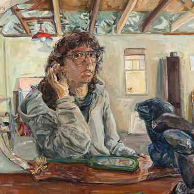 Self-Portrait in the Studio