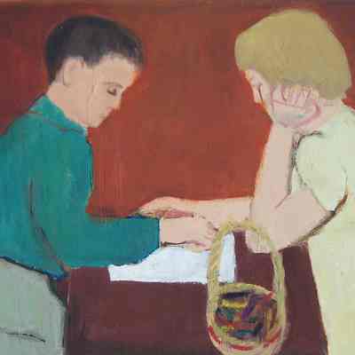 Children with Crayons