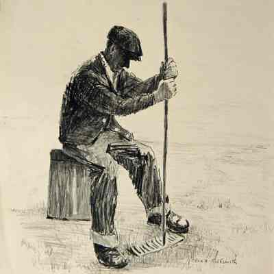 O'Neil with a Rake