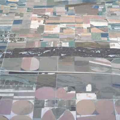 Flight View with Highway