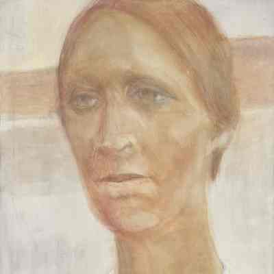 Head study for "Joan of Arc"