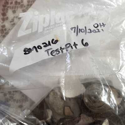 Test Pit 6 - Garden Dig 7-10-2021