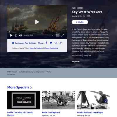 Key West Wreckers PBS Video