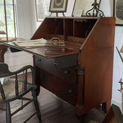 Captain's Fold Down Office Desk