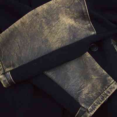 leather on sleeves of 2024.1014.9