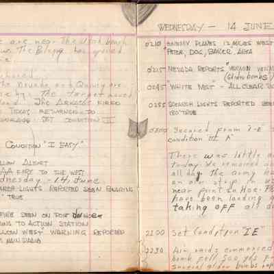 1615 on June 13 to 2230 on June 14