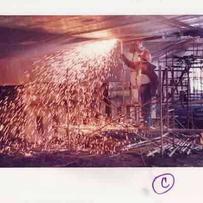Blowtorch hull work