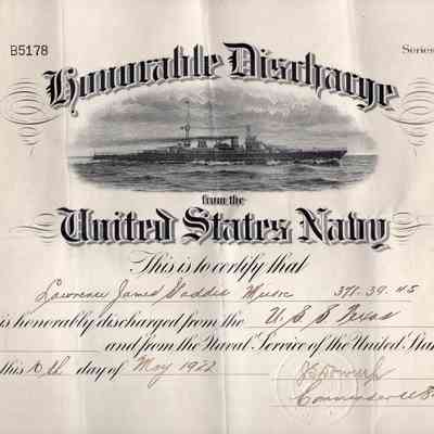 Gaddis's Honorable Discharge