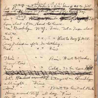 John Lamson's notebook
