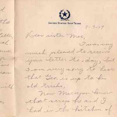Aug 7, 1917 letter