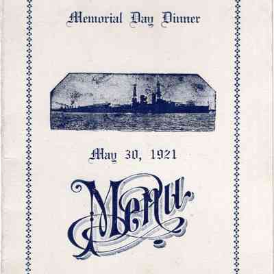 Memorial Day Dinner Menu