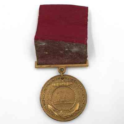 Germann's Good Conduct medal