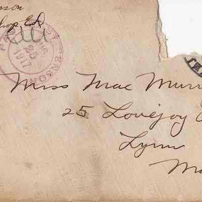 Aug 25, 1917 envelope