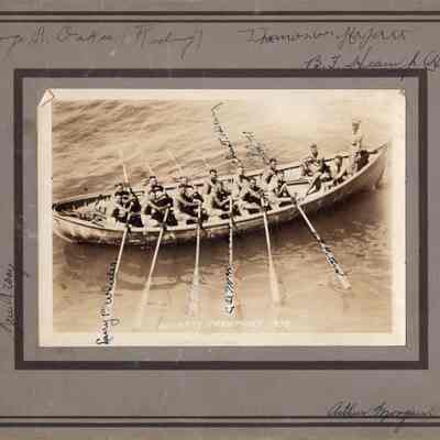 All-Navy rowing championship (signed)
