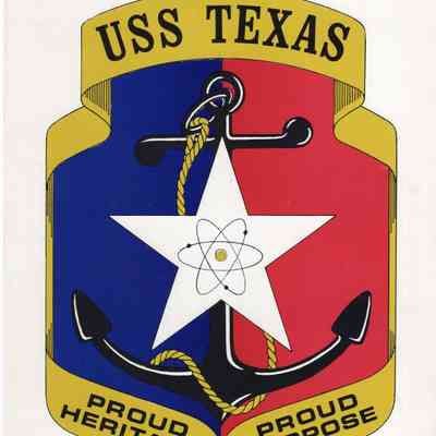 Cruiser Texas emblem decal