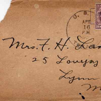 Apr 16, 1919 envelope