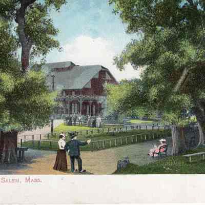 Salem Willows postcard