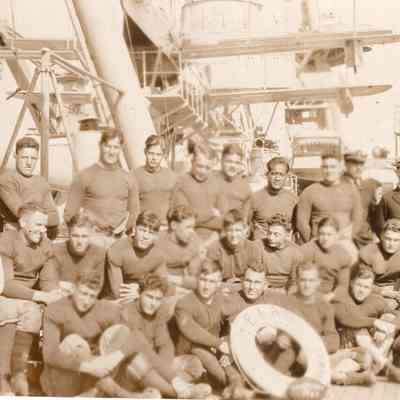 Football team on Texas
