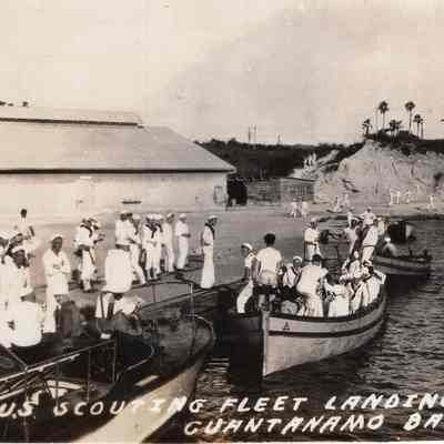 US Scouting fleet landing