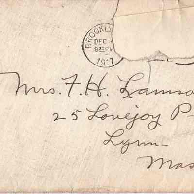 Dec 4, 1917 envelope