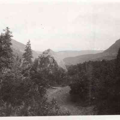 Valley looking down