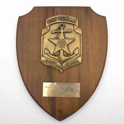 Change of Command plaque