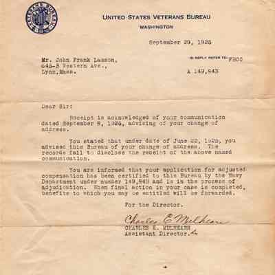 Address change acknowledgement