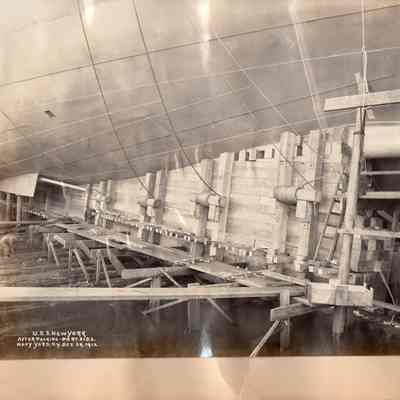 USS New York portside shaft packing