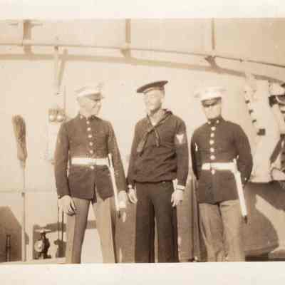 Marines and sailor