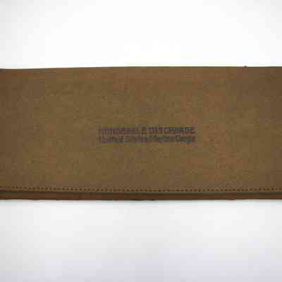 Honorable Discharge folder