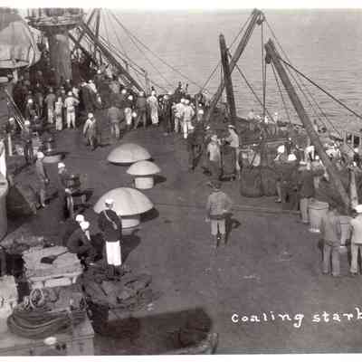 Coaling starboardside
