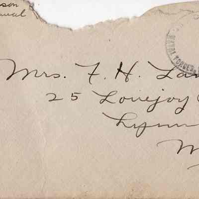 Nov 13, 1918 envelope