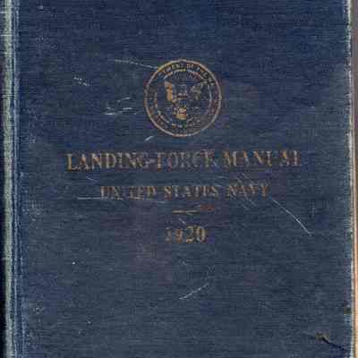 Landing Force Manual USN 1920