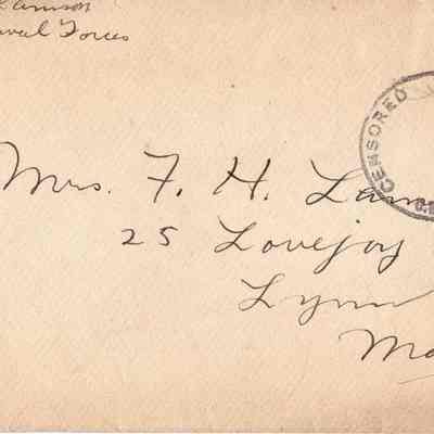 Sep 6, 1918 envelope