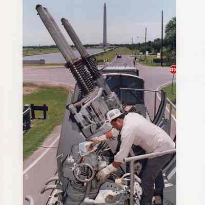 40mm Bofors on truck