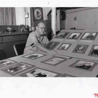 1984 Press Photo of crewmember Dan Harrison