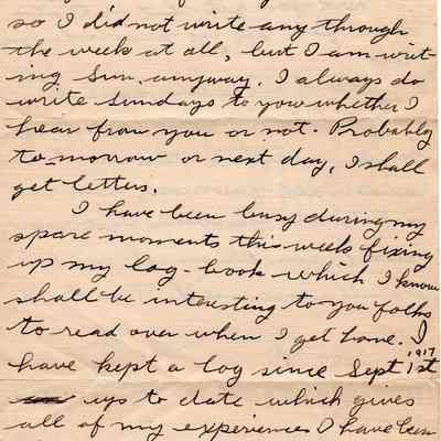 May 26, 1918 letter