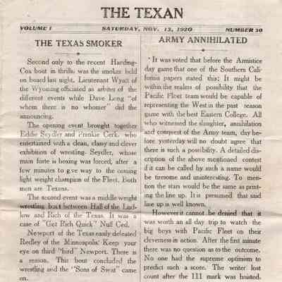 The Texan (Vol.1 No.30)