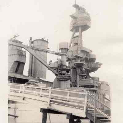 Wood gangway San Jacinto
