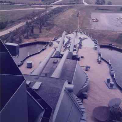 Bow concrete deck