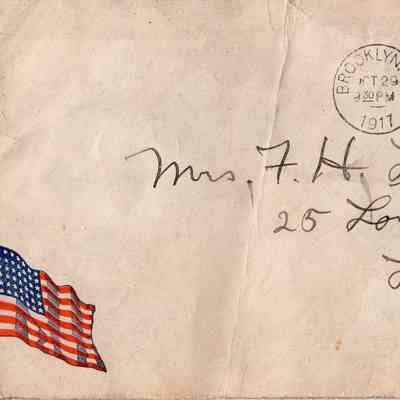 Oct 29, 1917 envelope