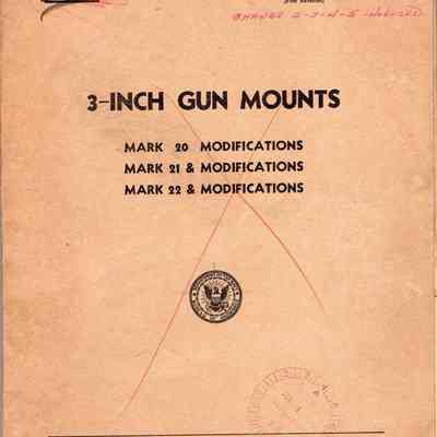 3-Inch Gun Mounts Ordnance Pamphlet No. 811
