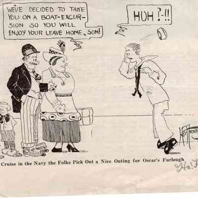 Oscar's Furlough cartoon