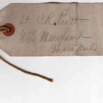C.R.Pratt USS Maryland tag