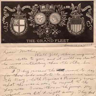 Nov 24, 1918 letter