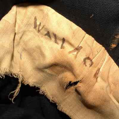 stencil on inside sleeve of 2025.1003.1