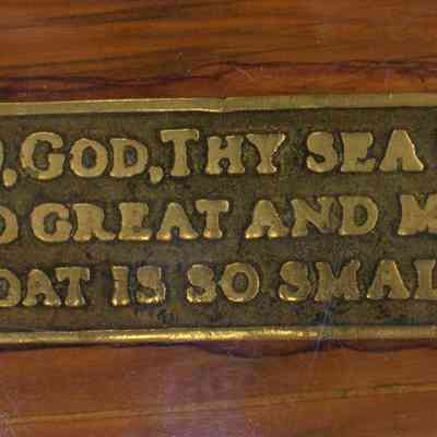 opening to Breton Fisherman's Prayer on 2025.1014.99.1