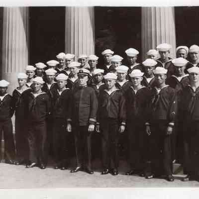 Band on steps