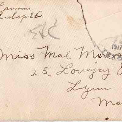 Sep 11, 1917 envelope